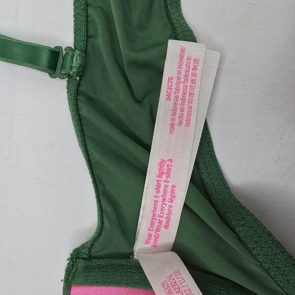 Pink Victoria's Secrer Wear Everywhere T Shirt Lightly Lined Bra 34C - Picture 5 of 8